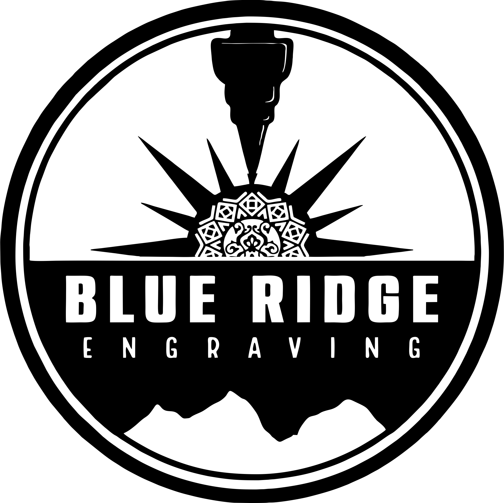 Blue Ridge Engraving Logo