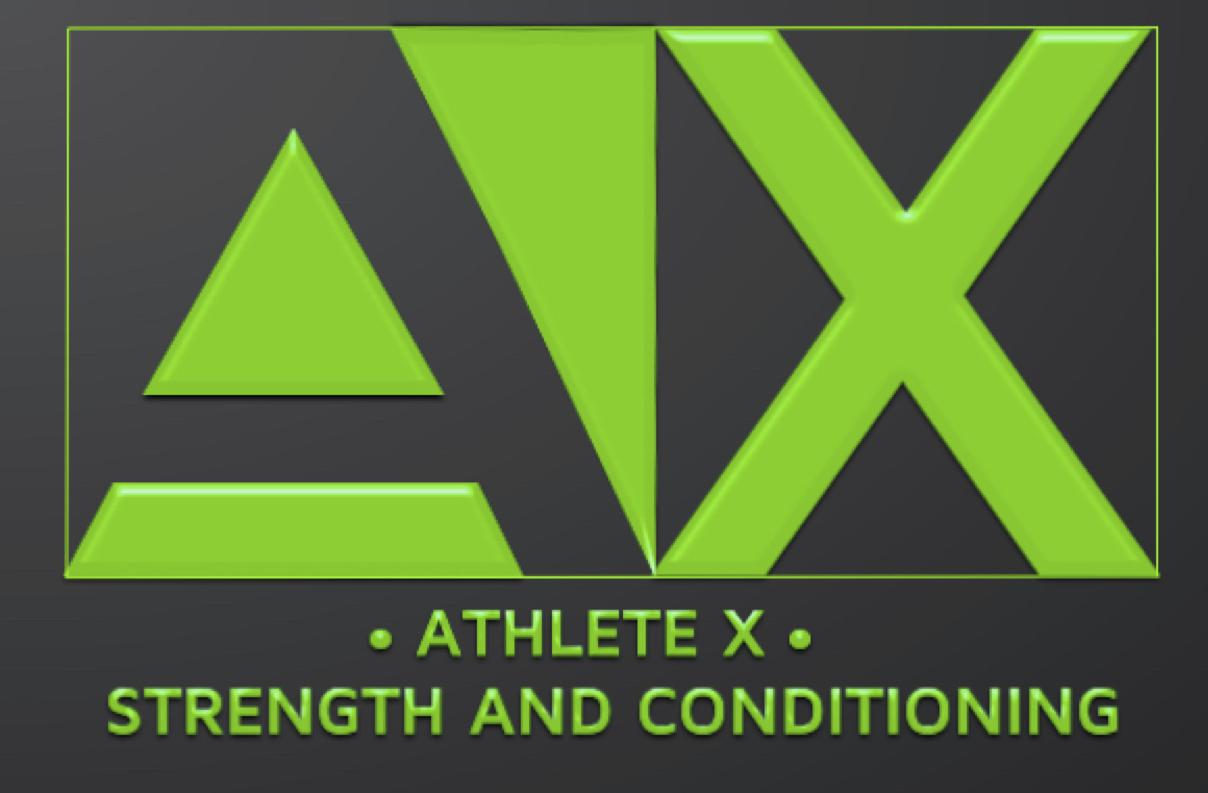 Athlete X Strength and Conditioning Logo