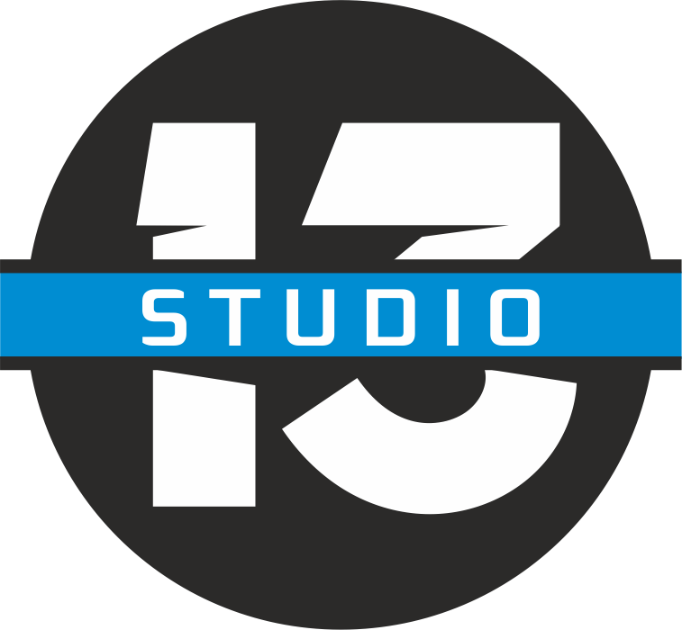 Сайты компаний череповца. 13 Логотип. Студия-13. Логотип студия 13. Логотип 13 Atelier.
