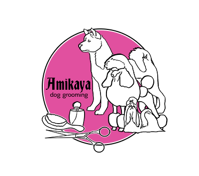 amikaya dog grooming Logo