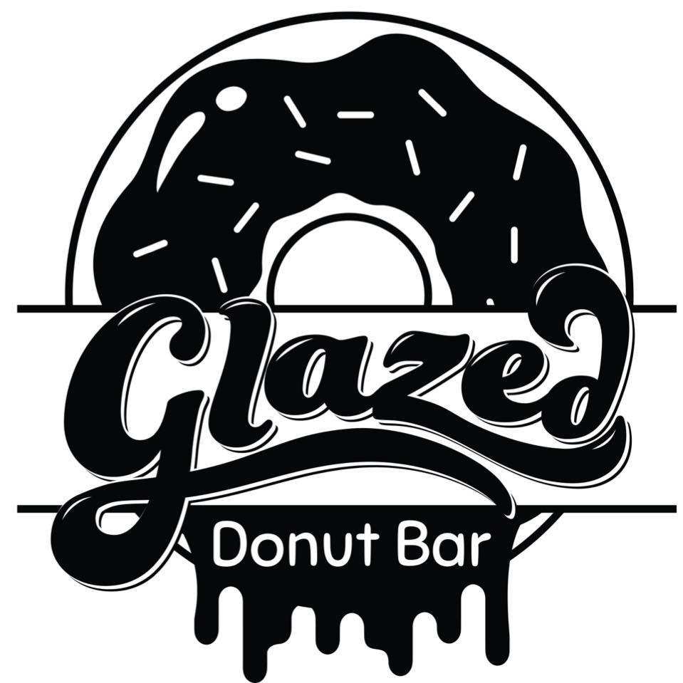 Glazed Donut Bar Logo