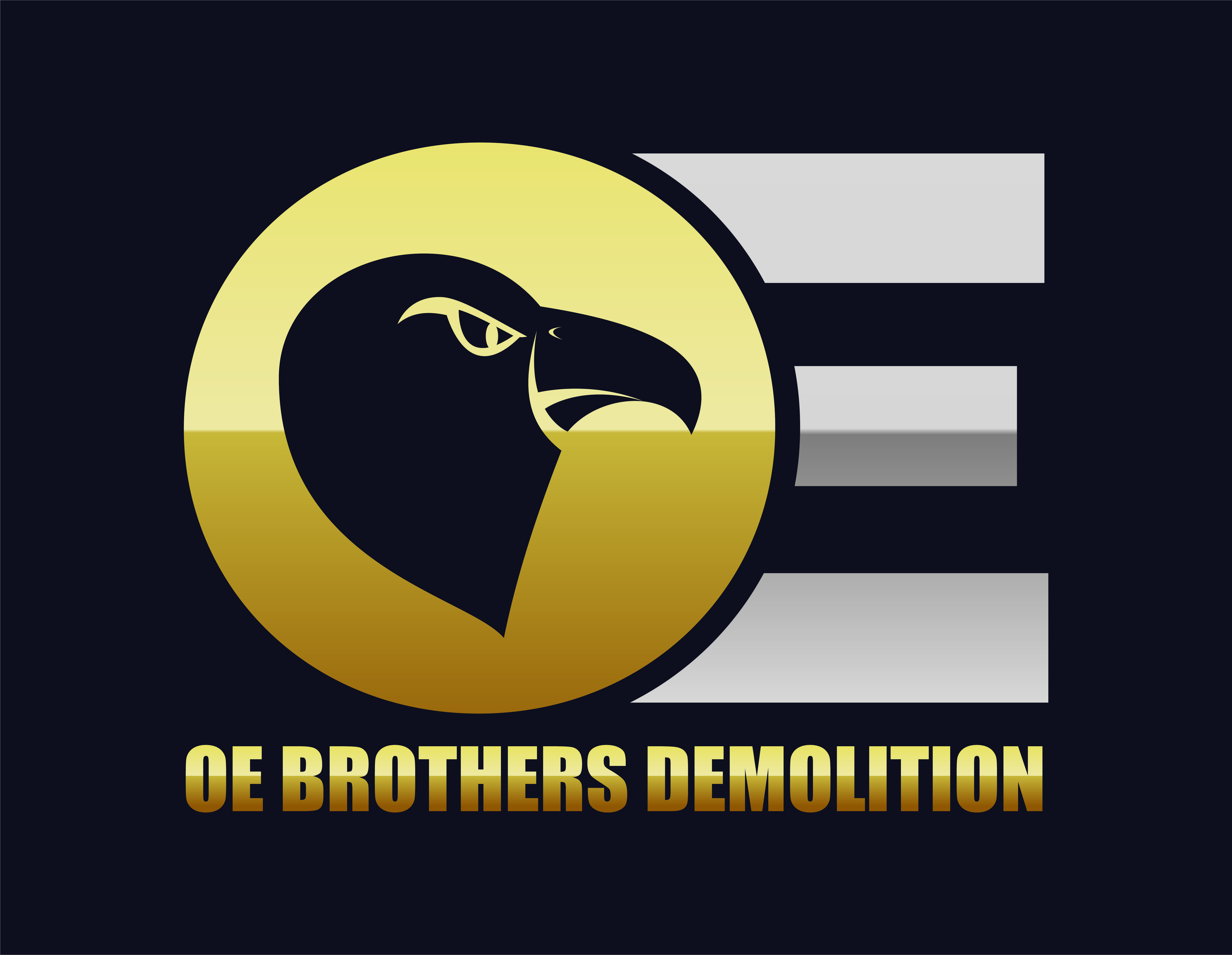 OE Brothers Demolition Logo