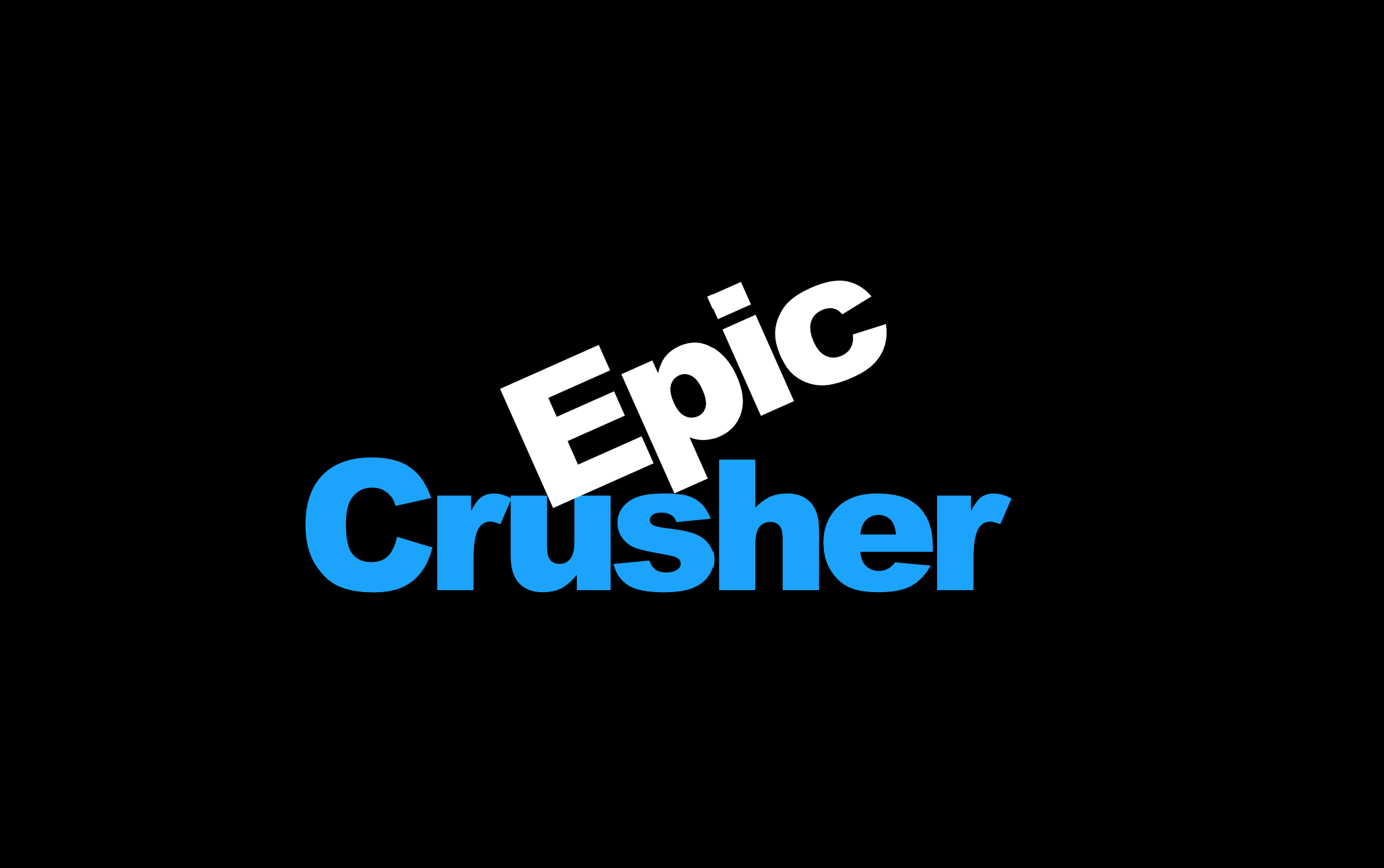EpicCrusher on Youtube Logo