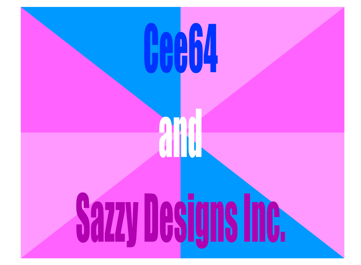 Cee64 and Sazzy Designs Inc. Logo