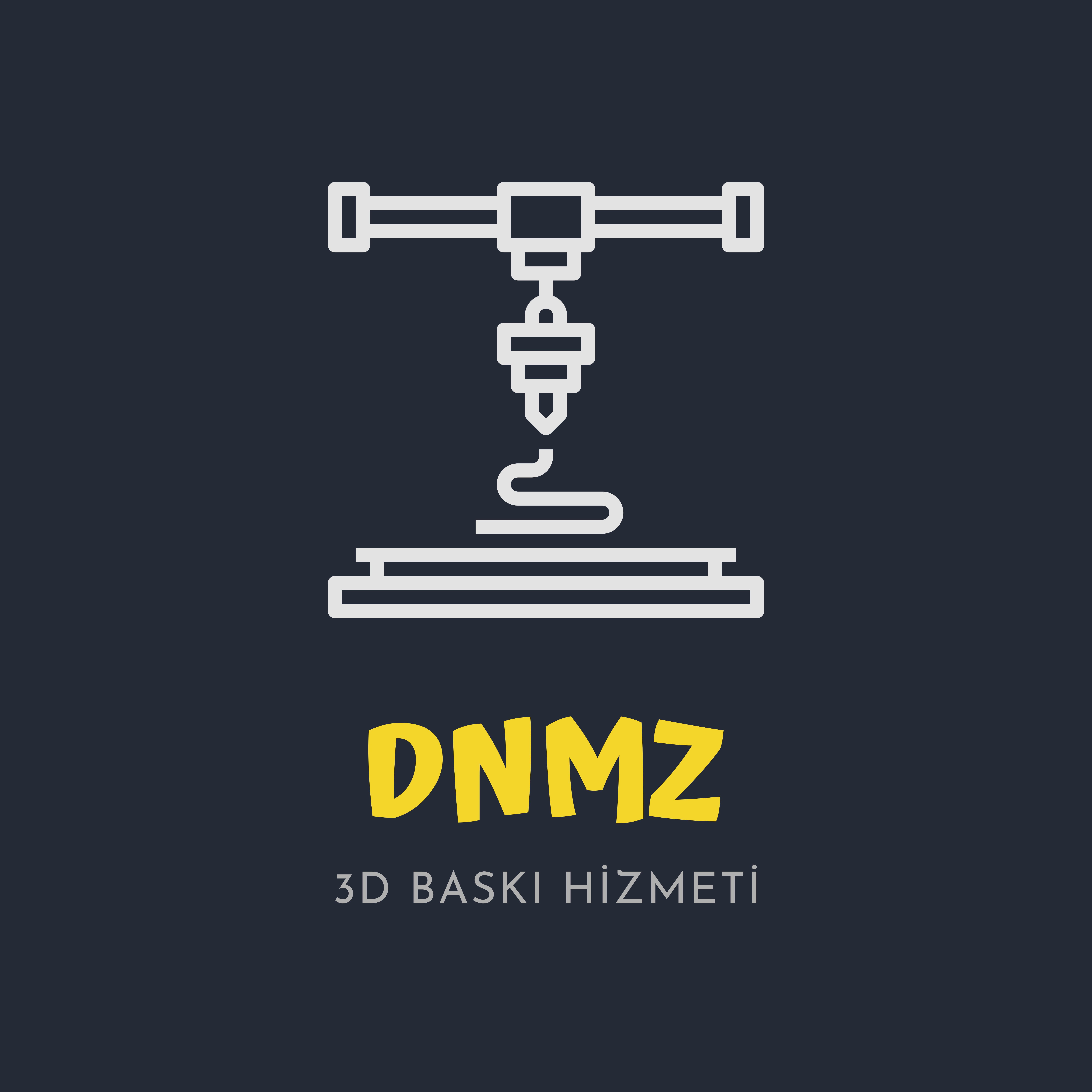 DNMZ 3D Baskı Hizmeti Logo