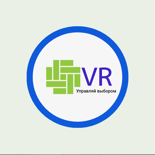 VR управляй выбором Logo