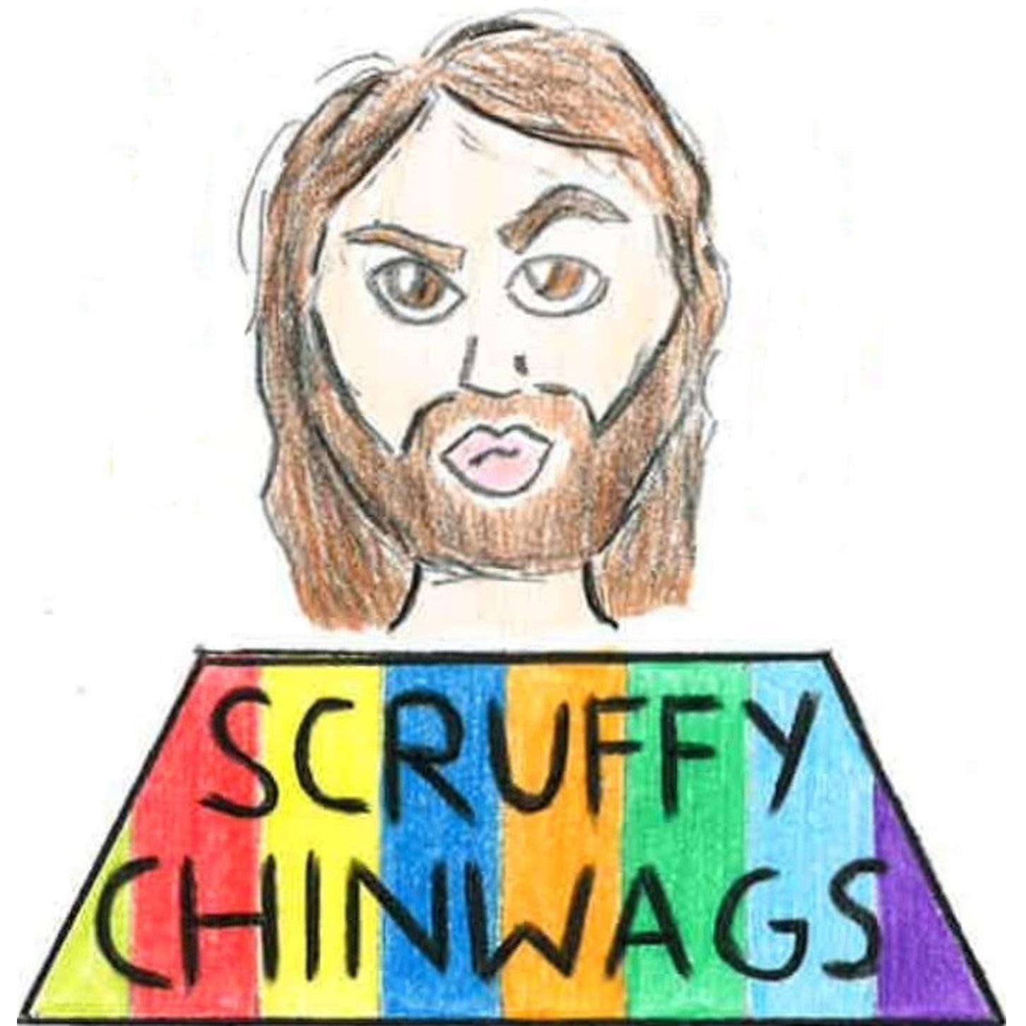 Scruffy Chinwags Logo