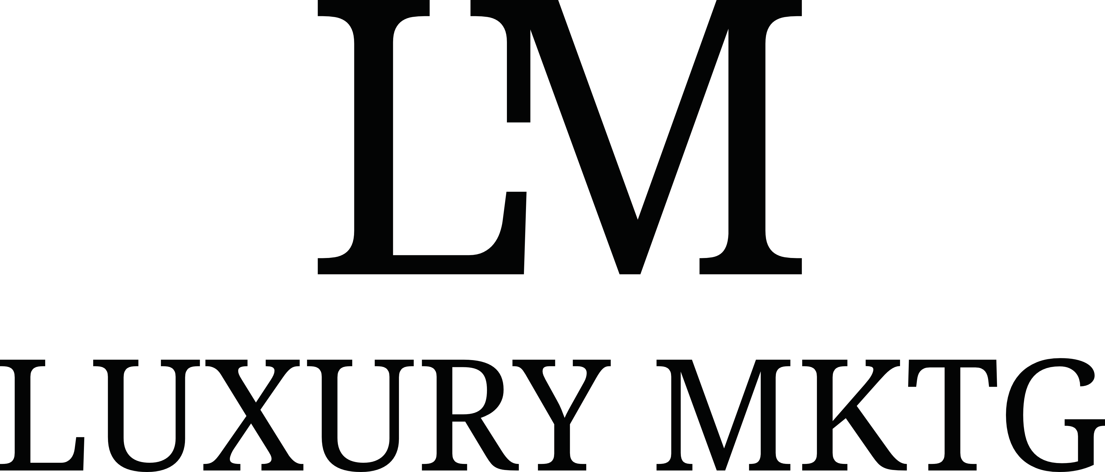 Luxury MKTG  Logo