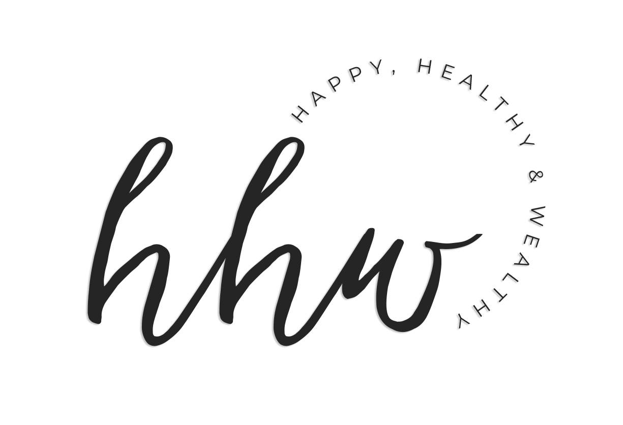 HH&W Happy Healthy Wealthy Logo
