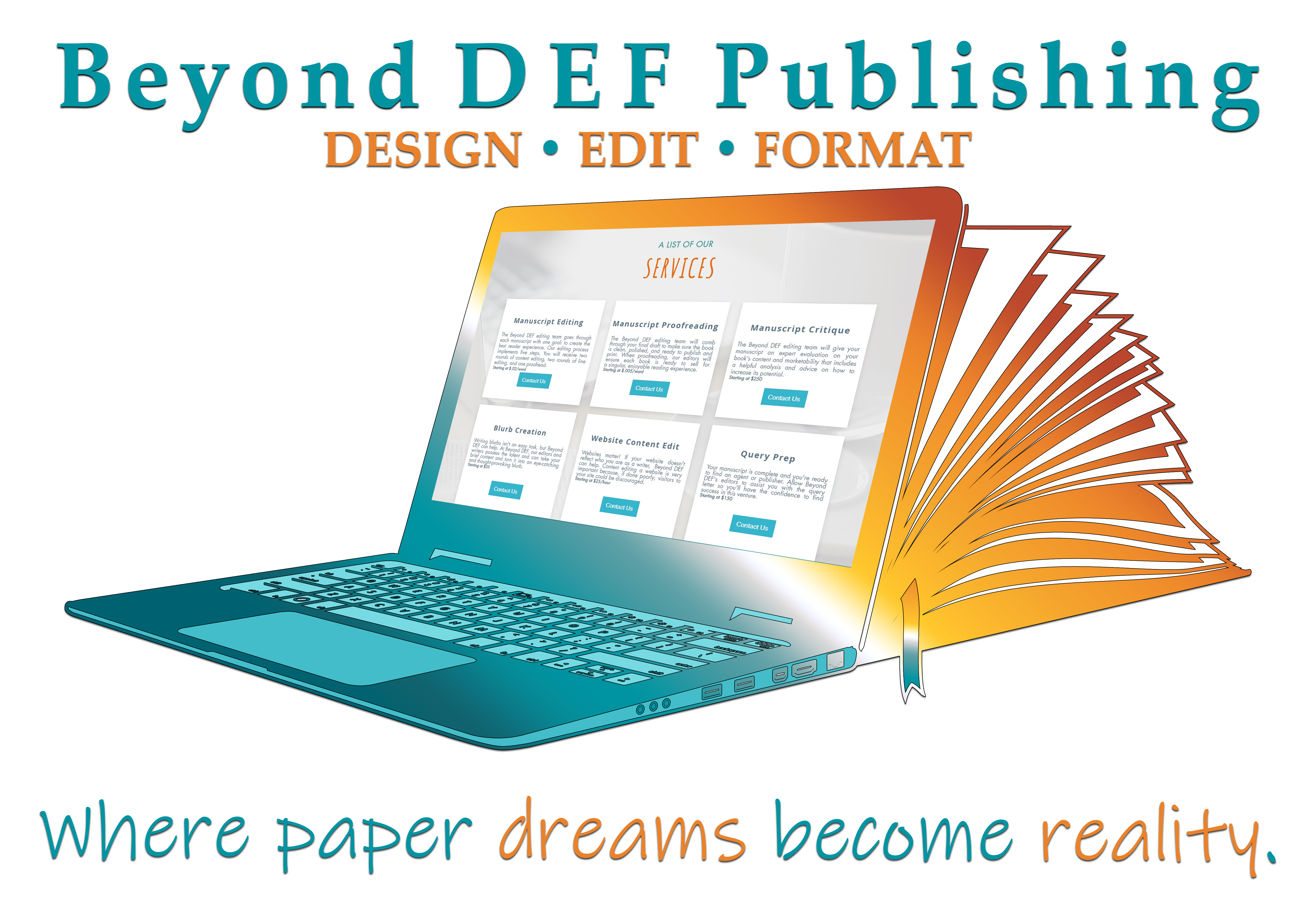 Beyond DEF Publishing Services LLC Logo