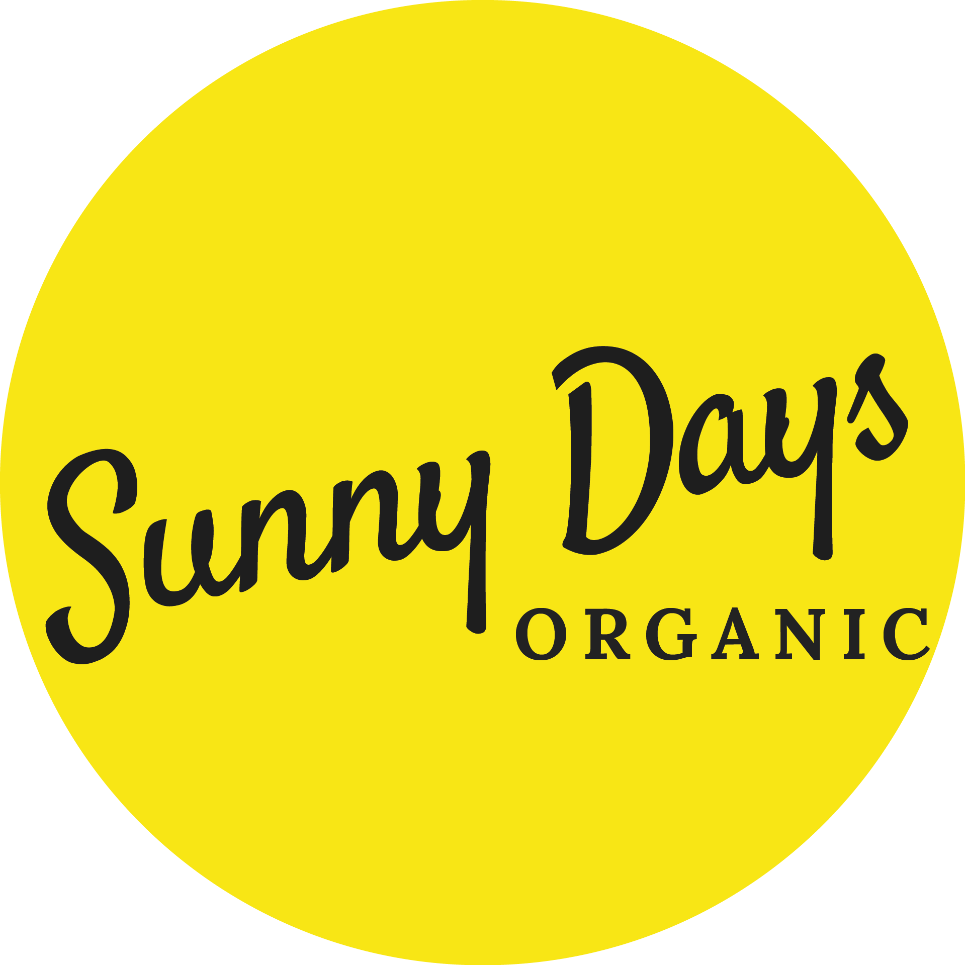 Sunny Days Organic Logo