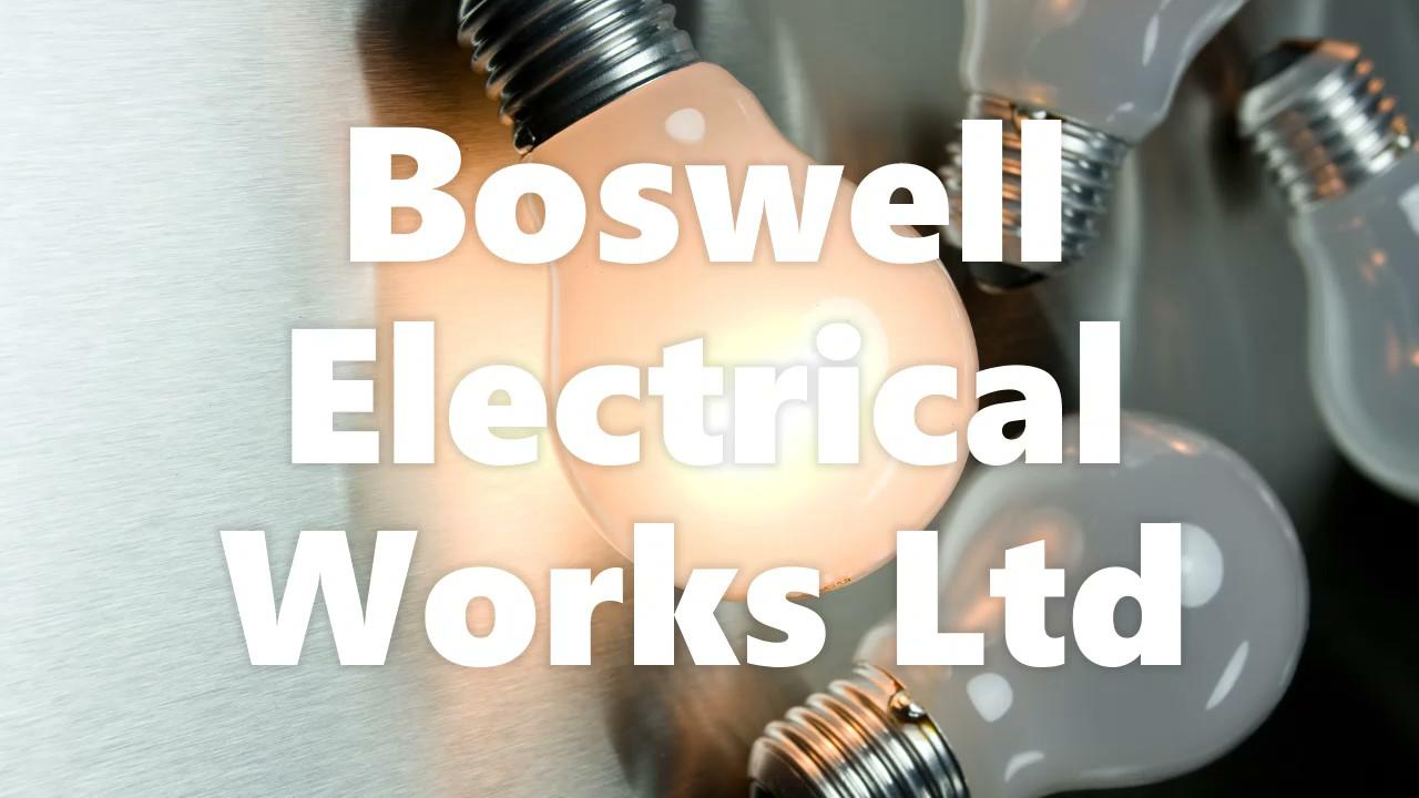 Boswell Electrical Works Logo