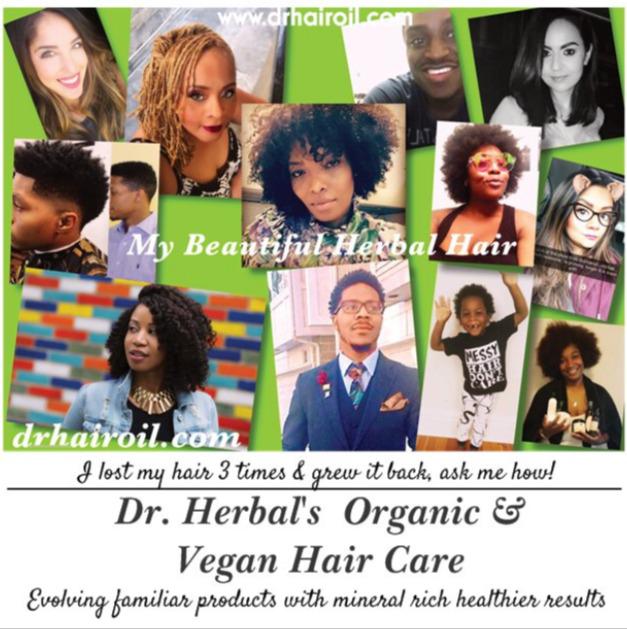 Dr. Herbal's Organic & Vegan Hair Care  Logo