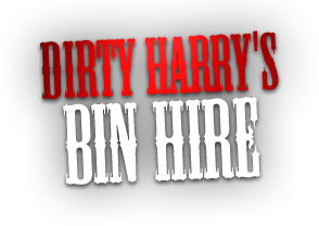 Dirty Harry's Bin Hire Logo