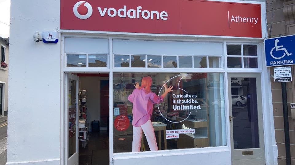 Vodafone Athenry Logo