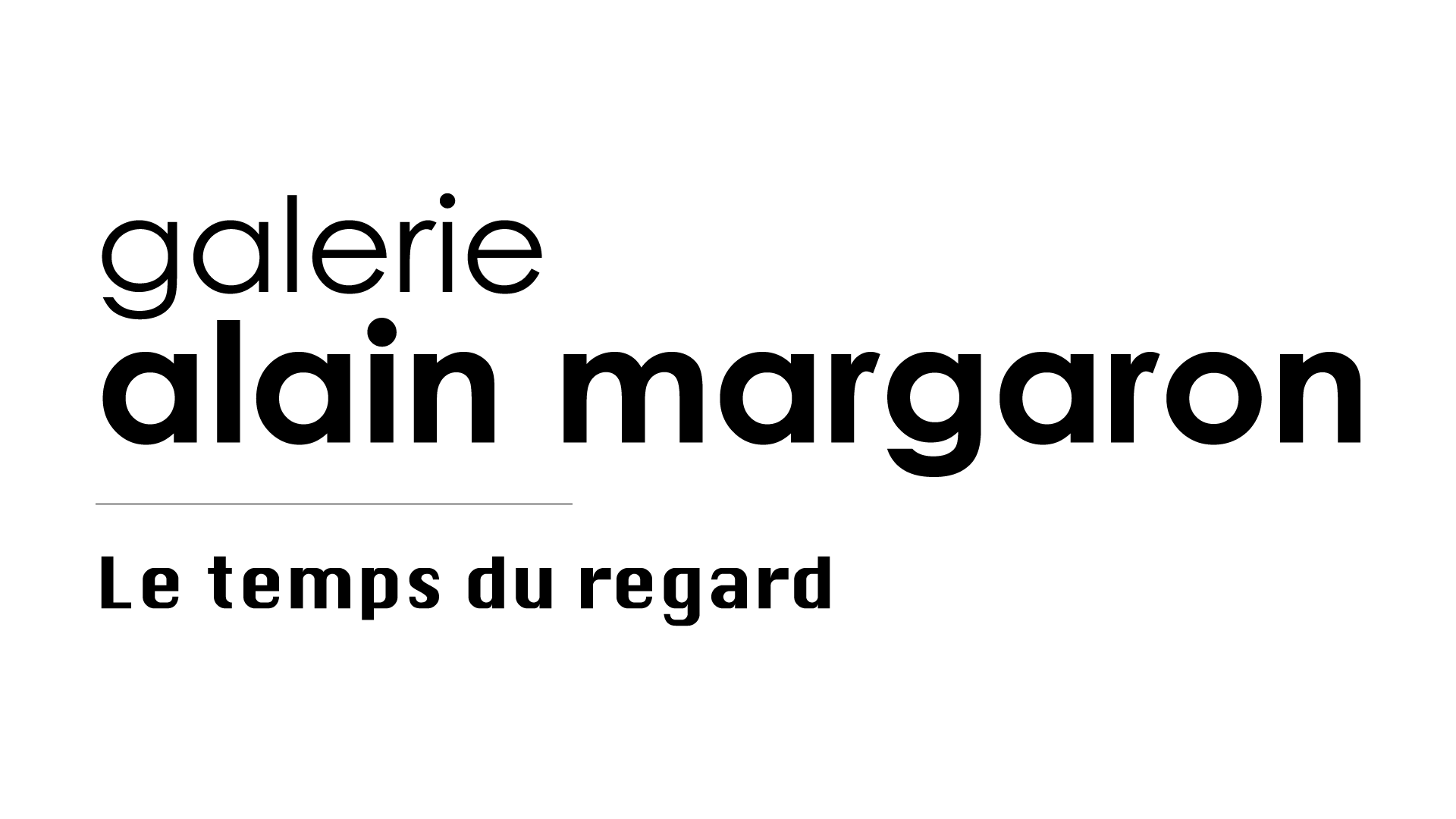 Galerie Alain Margaron Logo
