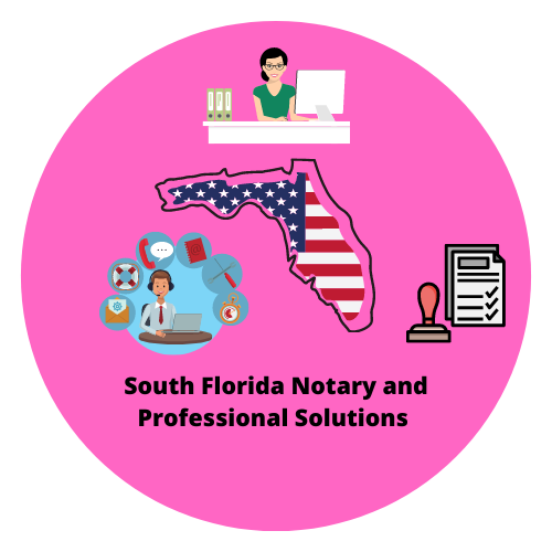 South Florida Notary and Professional Solutions Logo
