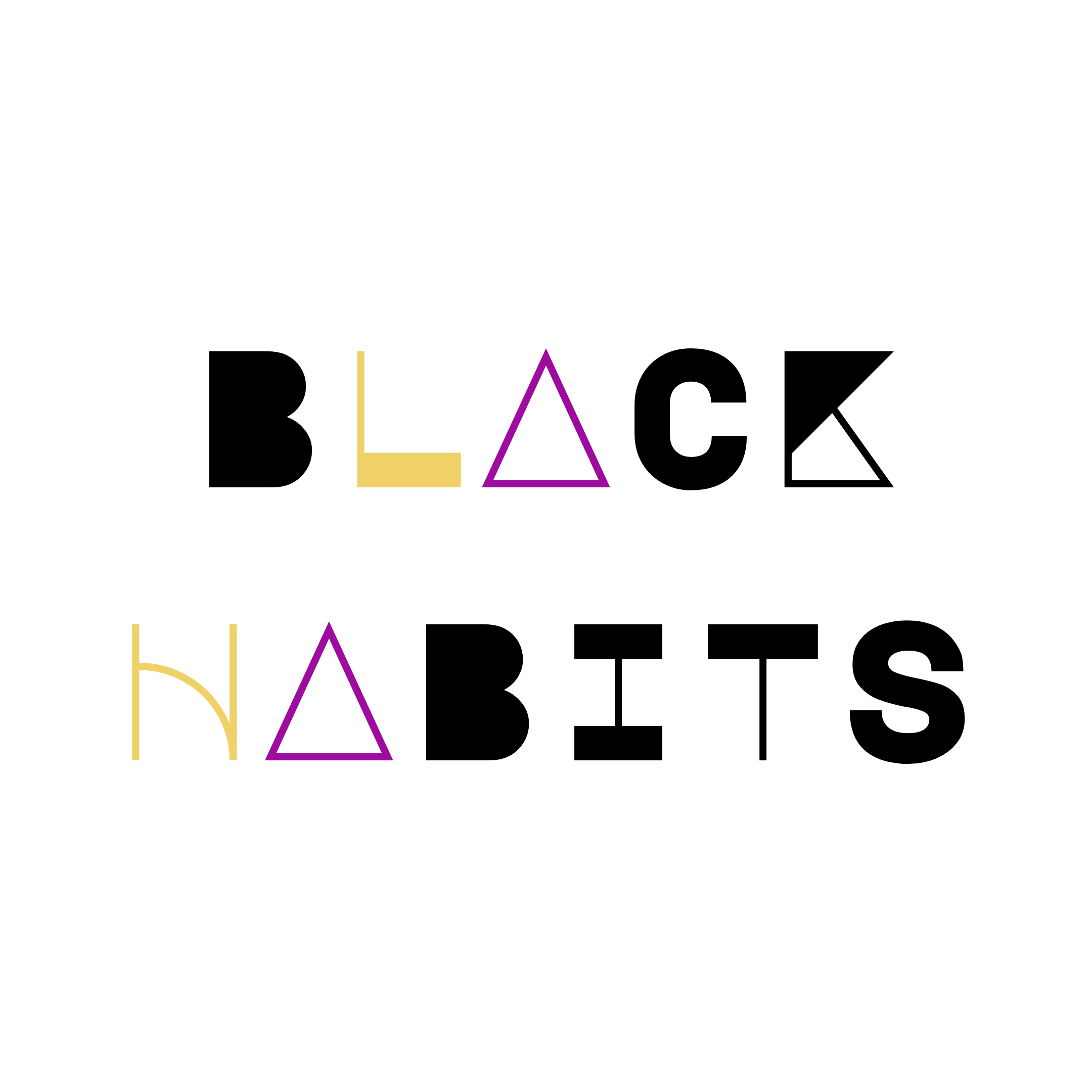Black Habits Project Logo