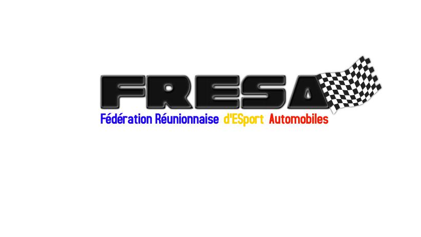 FRESA (Fédération Réunionnaise d'E-Sports Automobiles) Logo
