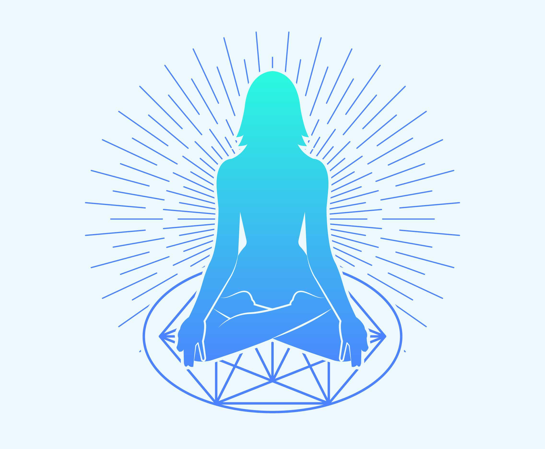 Blue Healing Tarot Logo