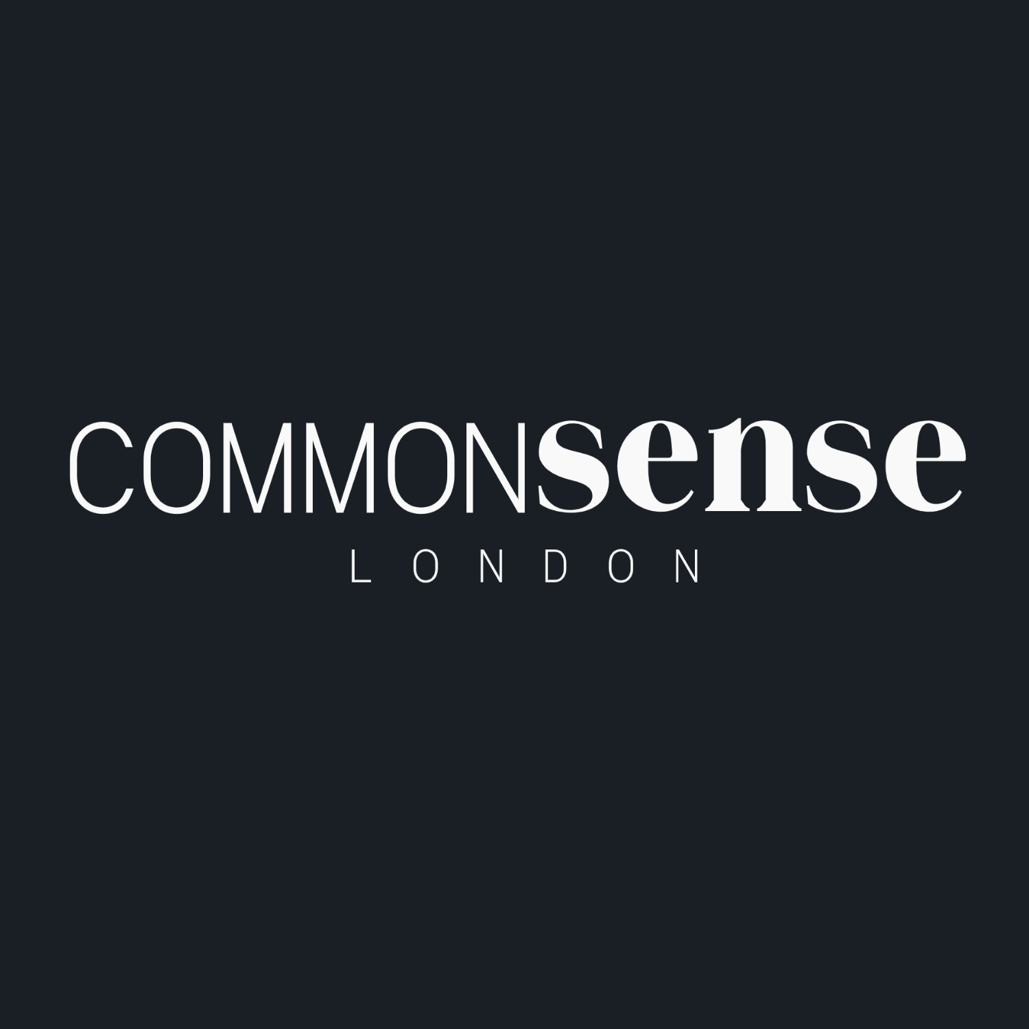 Common Sense London Logo