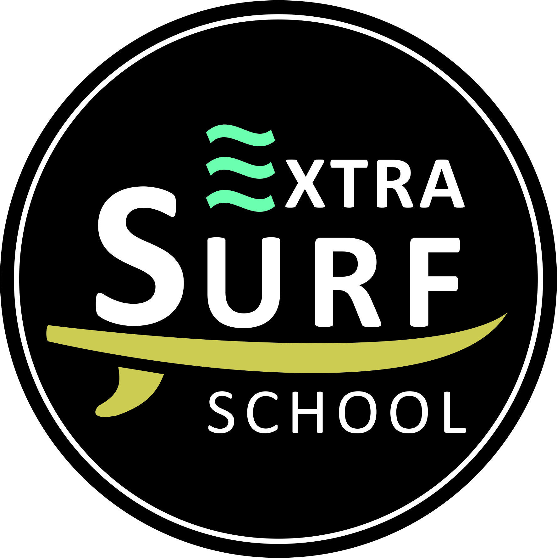 Extra Surf School Logo