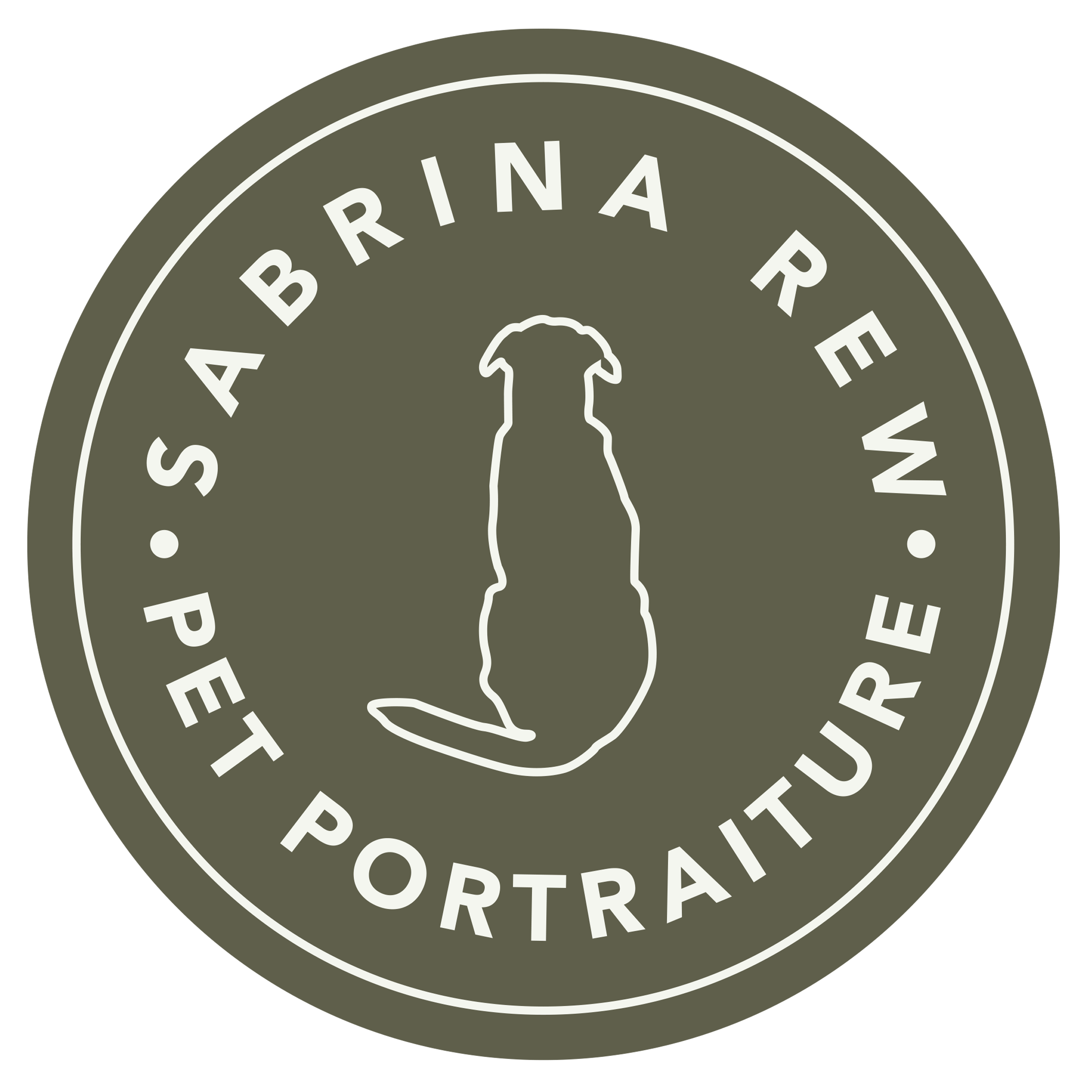 Sabrina Rew Pet Portraiture Logo