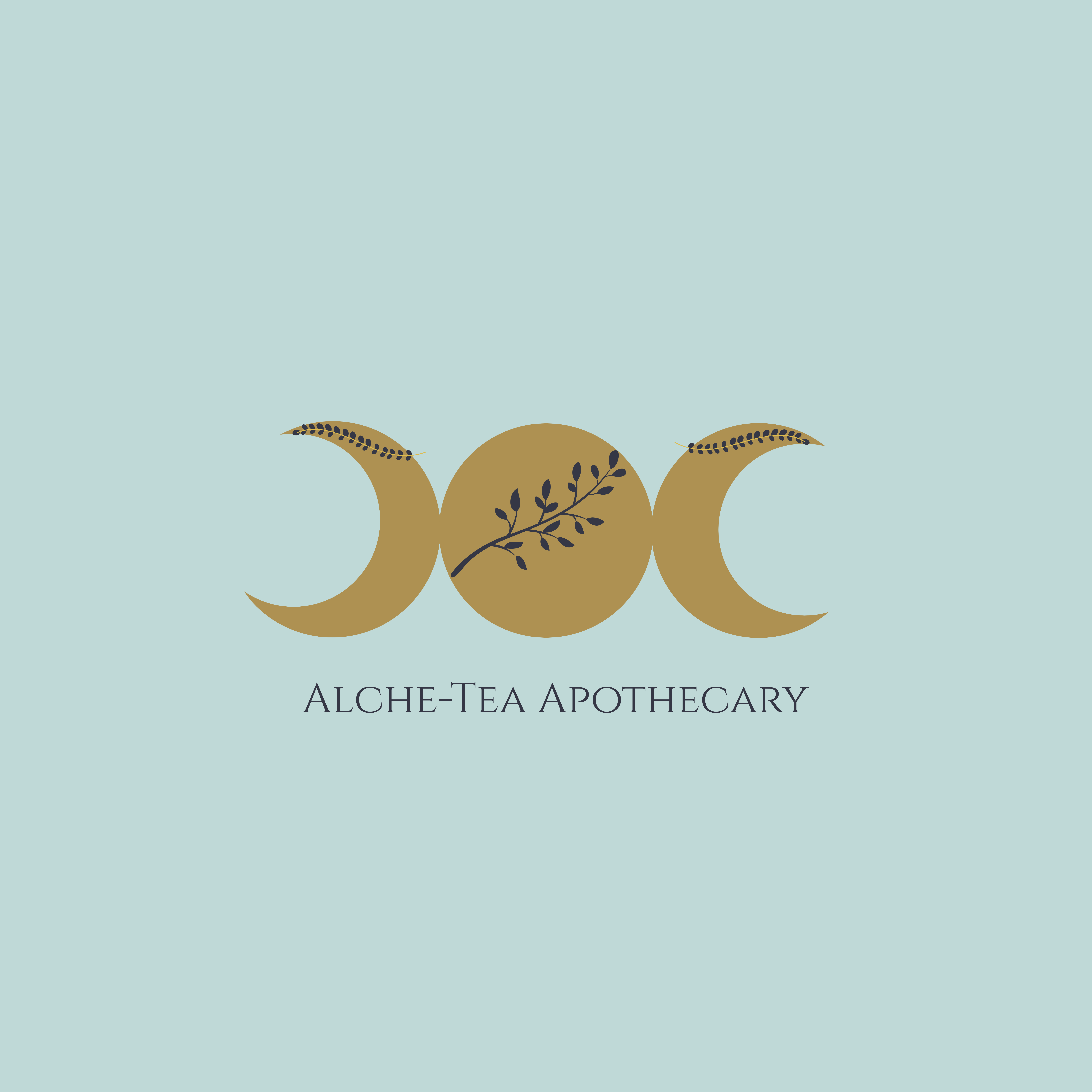 Alche-Tea Apothecary Logo