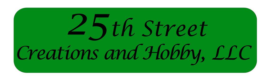 25th Street Creations and Hobby, LLC Logo
