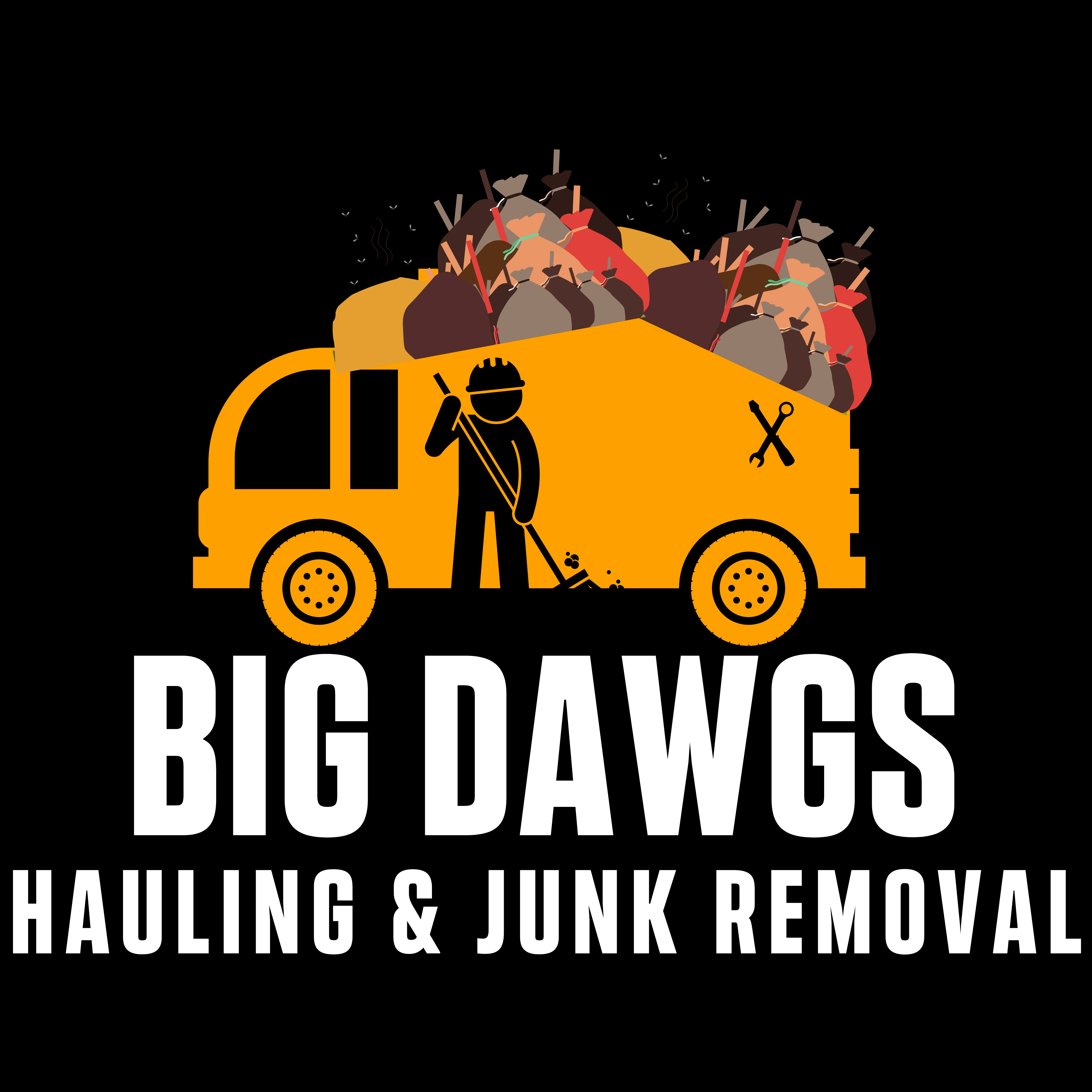 Big Dawgs Hauling & Junk Removal Logo