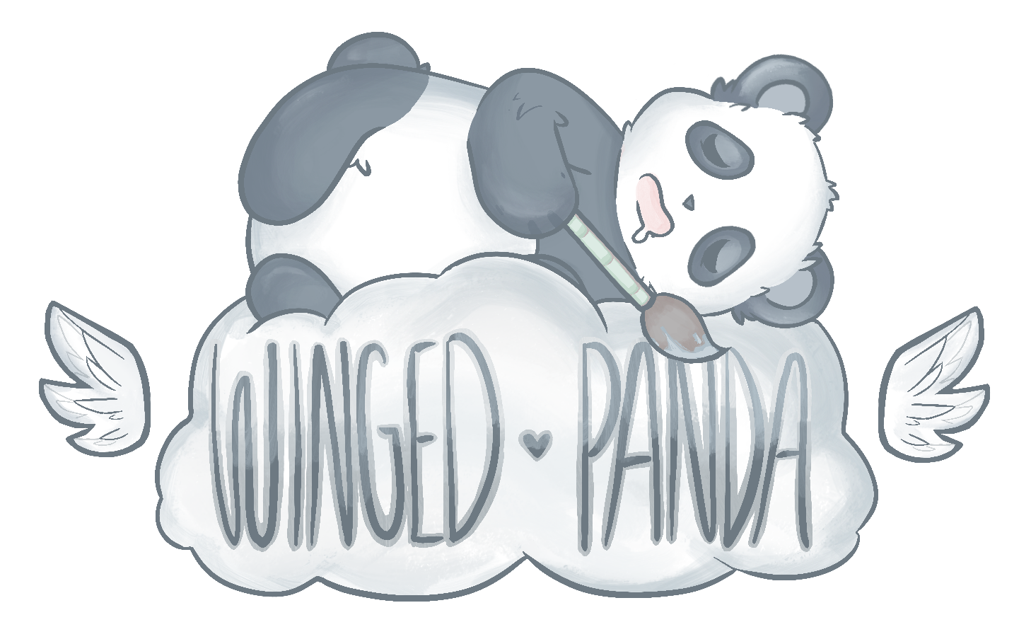 Winged Panda Logo