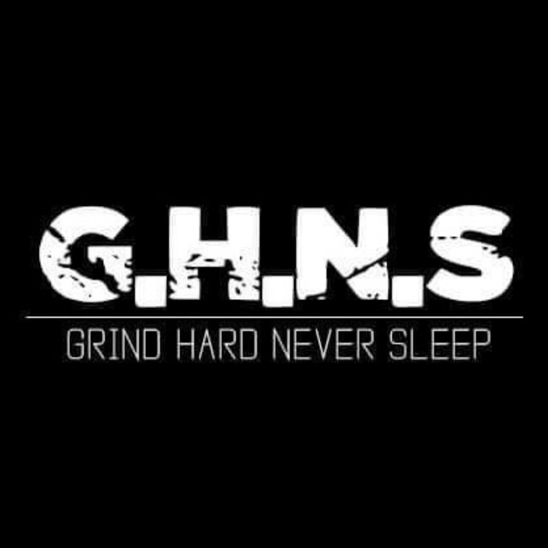 Grind Hard Never Sleep Logo