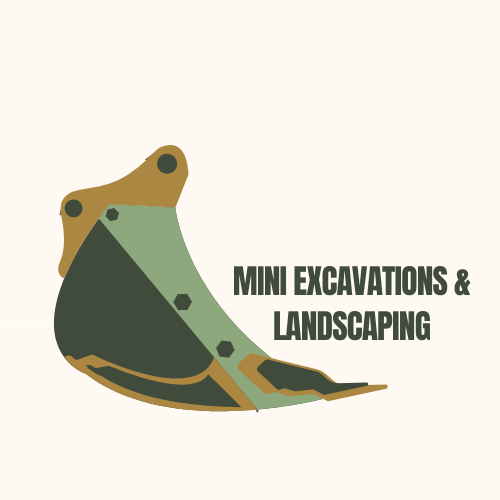 Mini excavations and landscaping  Logo
