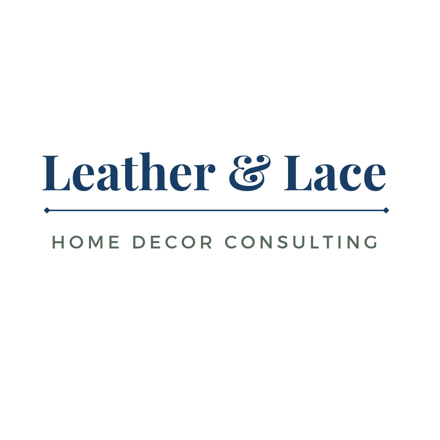 Leather and Lace Home Decor Consulting Logo