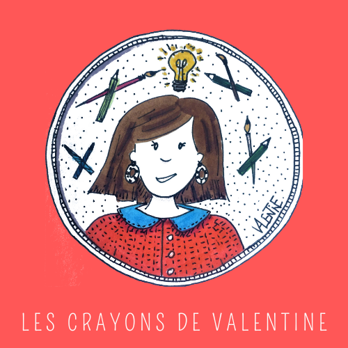 Les Crayons de Valentine Logo
