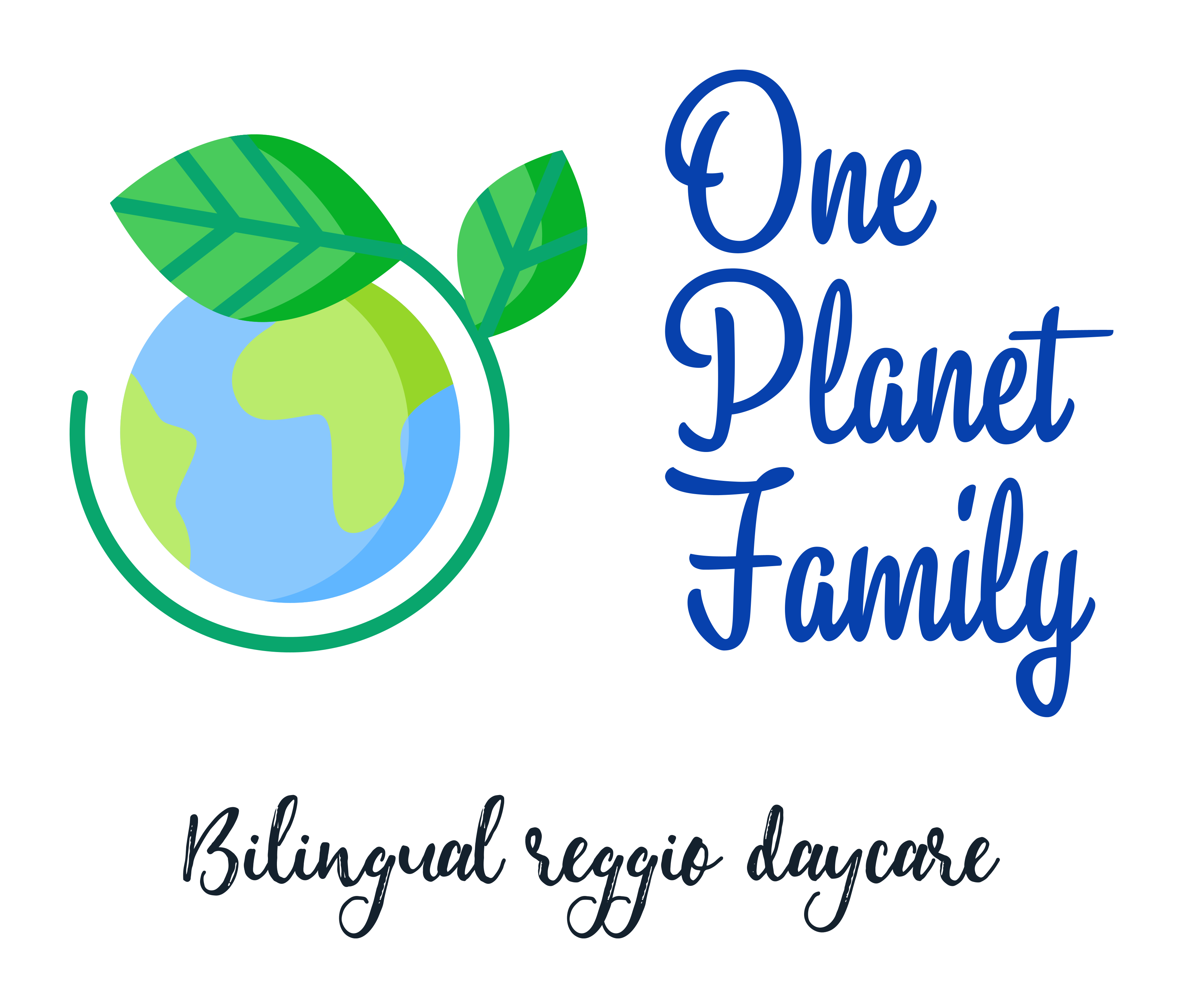One Planet Family Daycare Logo