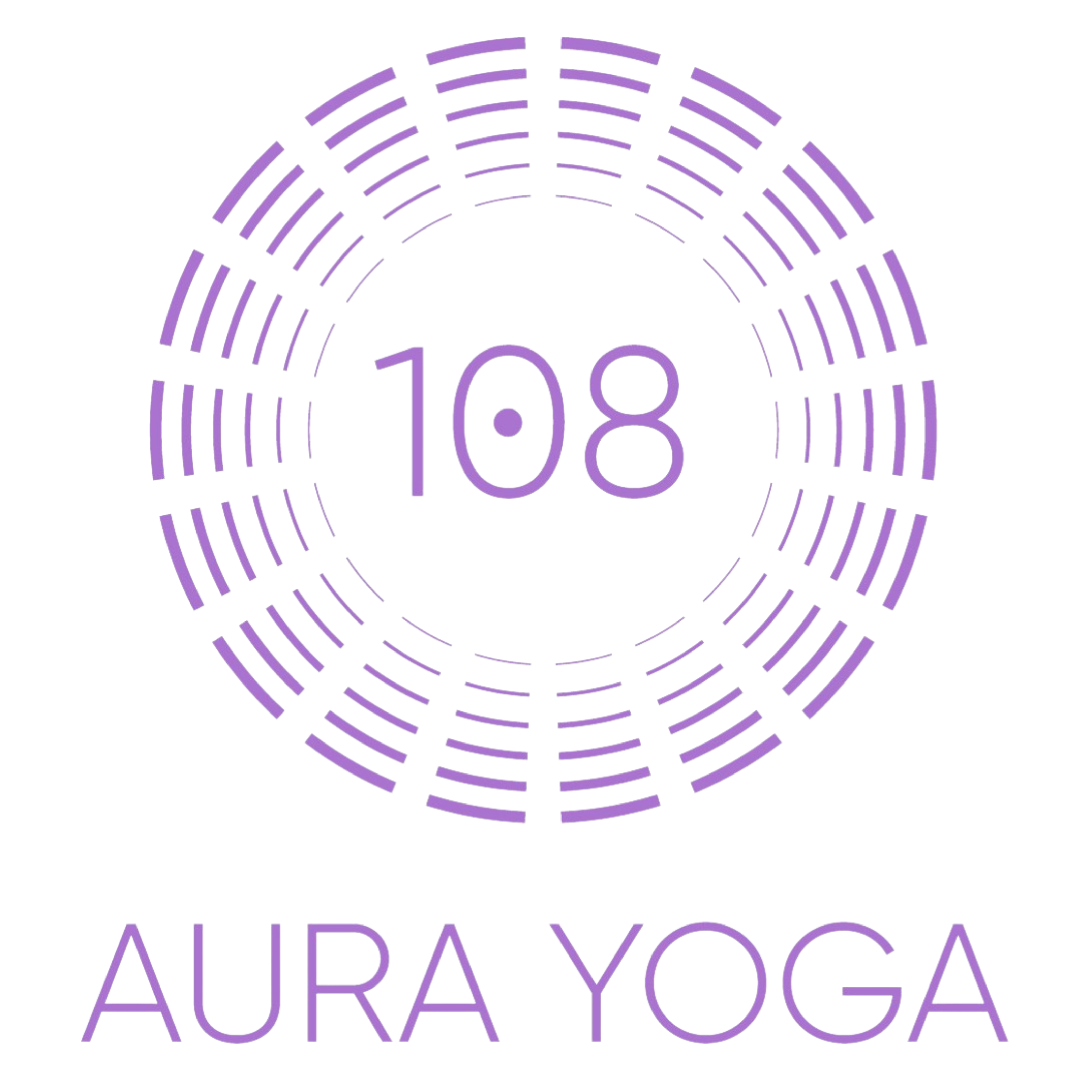 108 Aura Yoga Logo