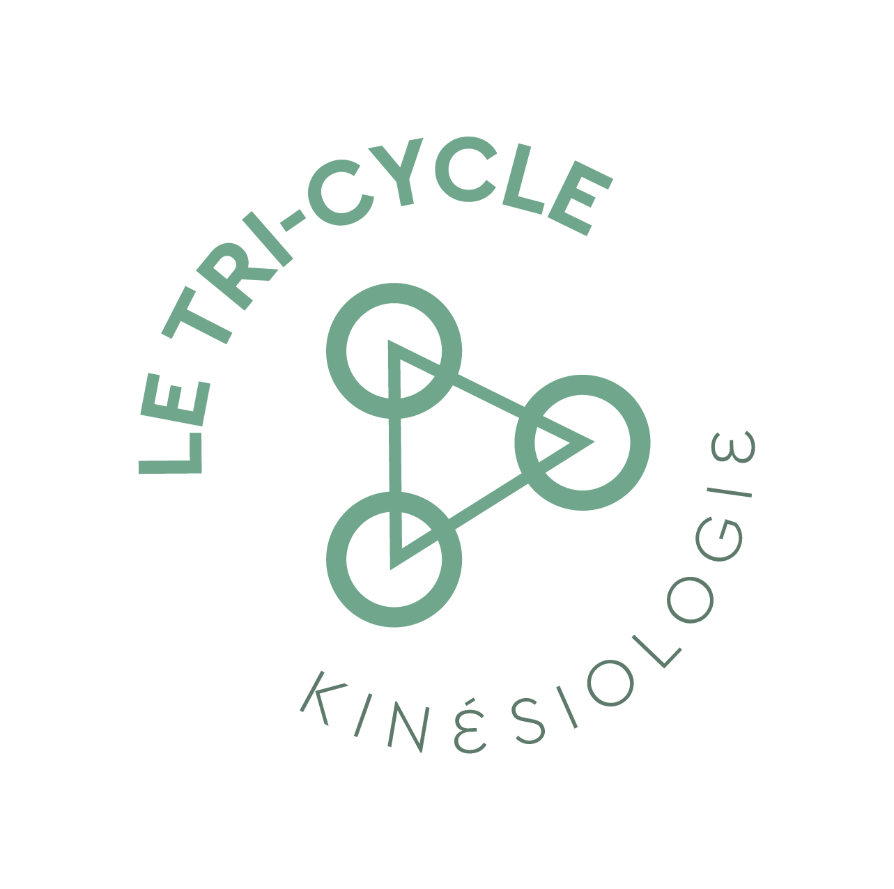 Le Tri-cycle Kinésiologie Logo