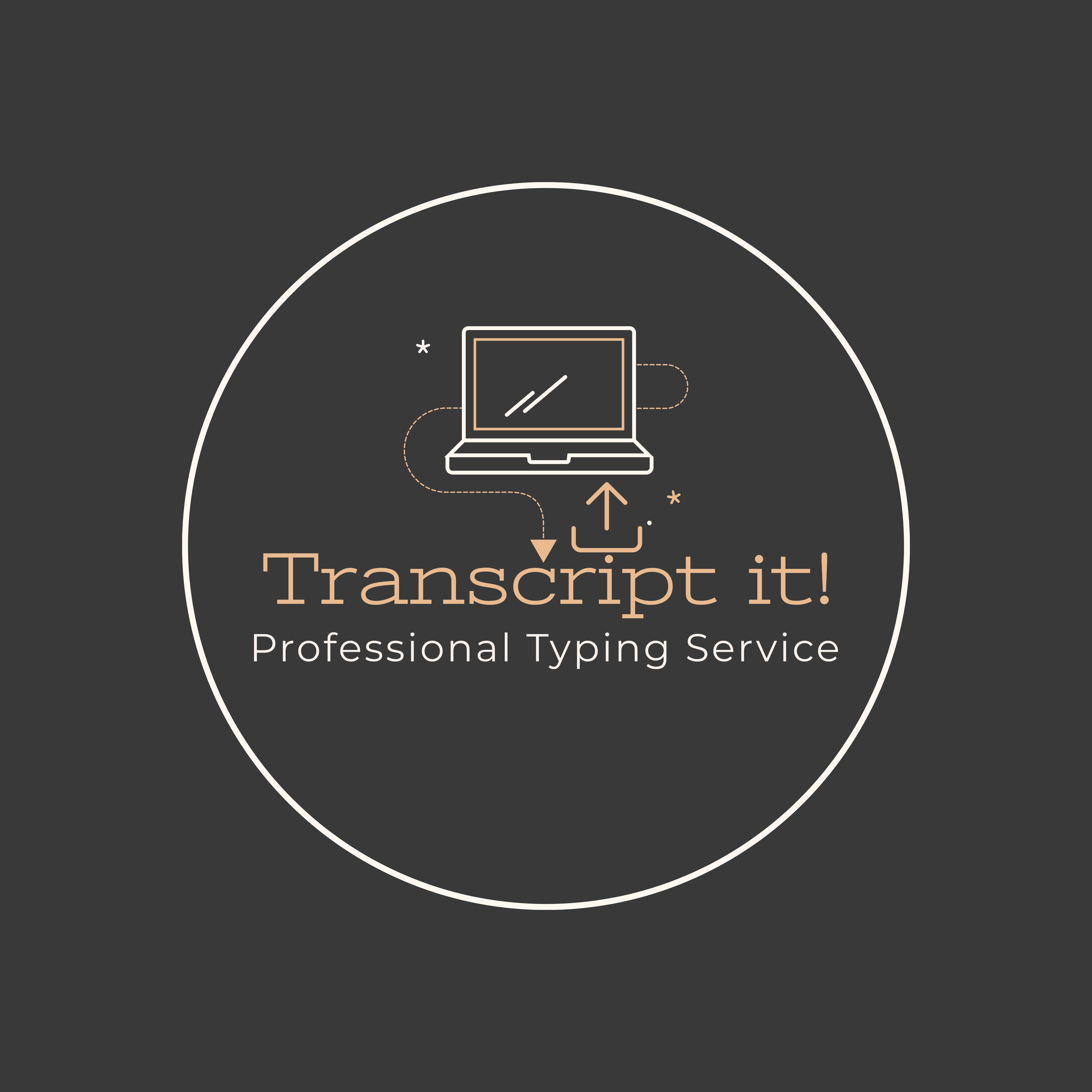 Transcript It! Logo