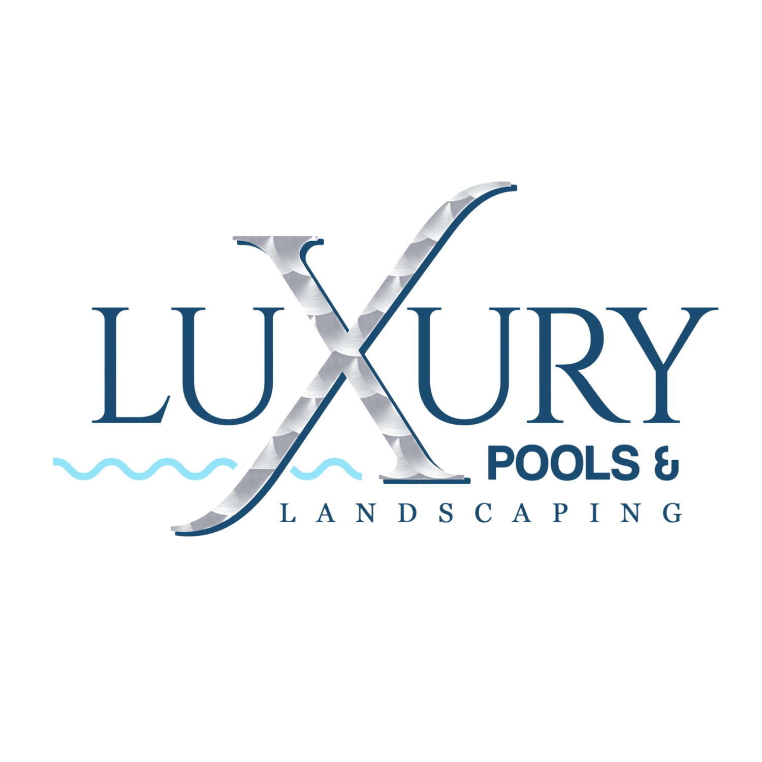 Luxury Pools & Landscaping Logo