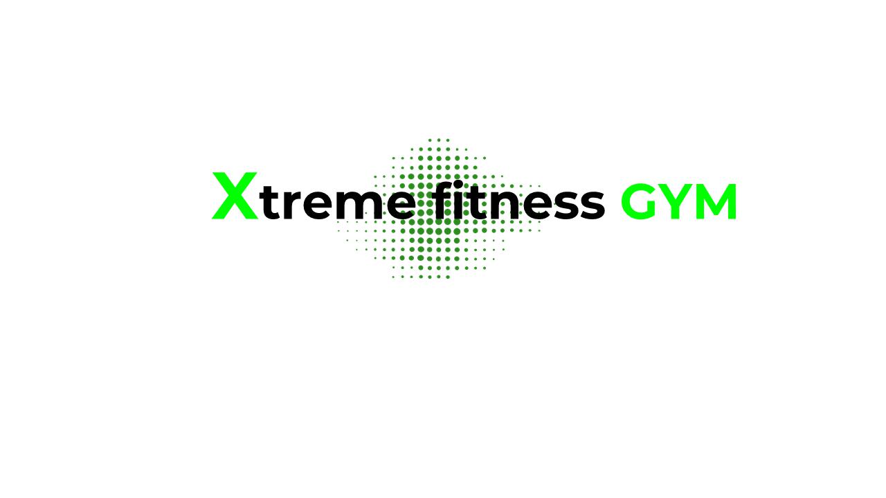 Xtreme fitness gym Logo