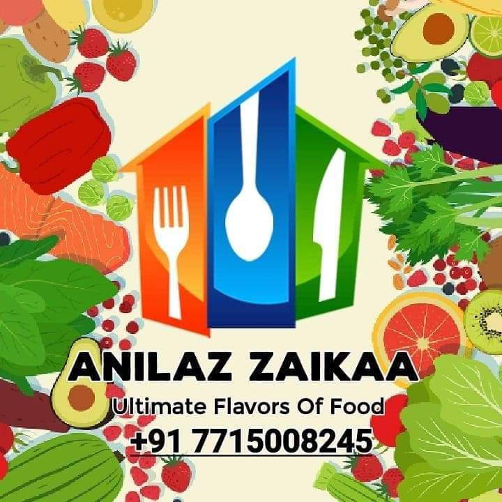 Anila'z "ZAIKAA" - Ultimate Flovors Of Food***** Logo