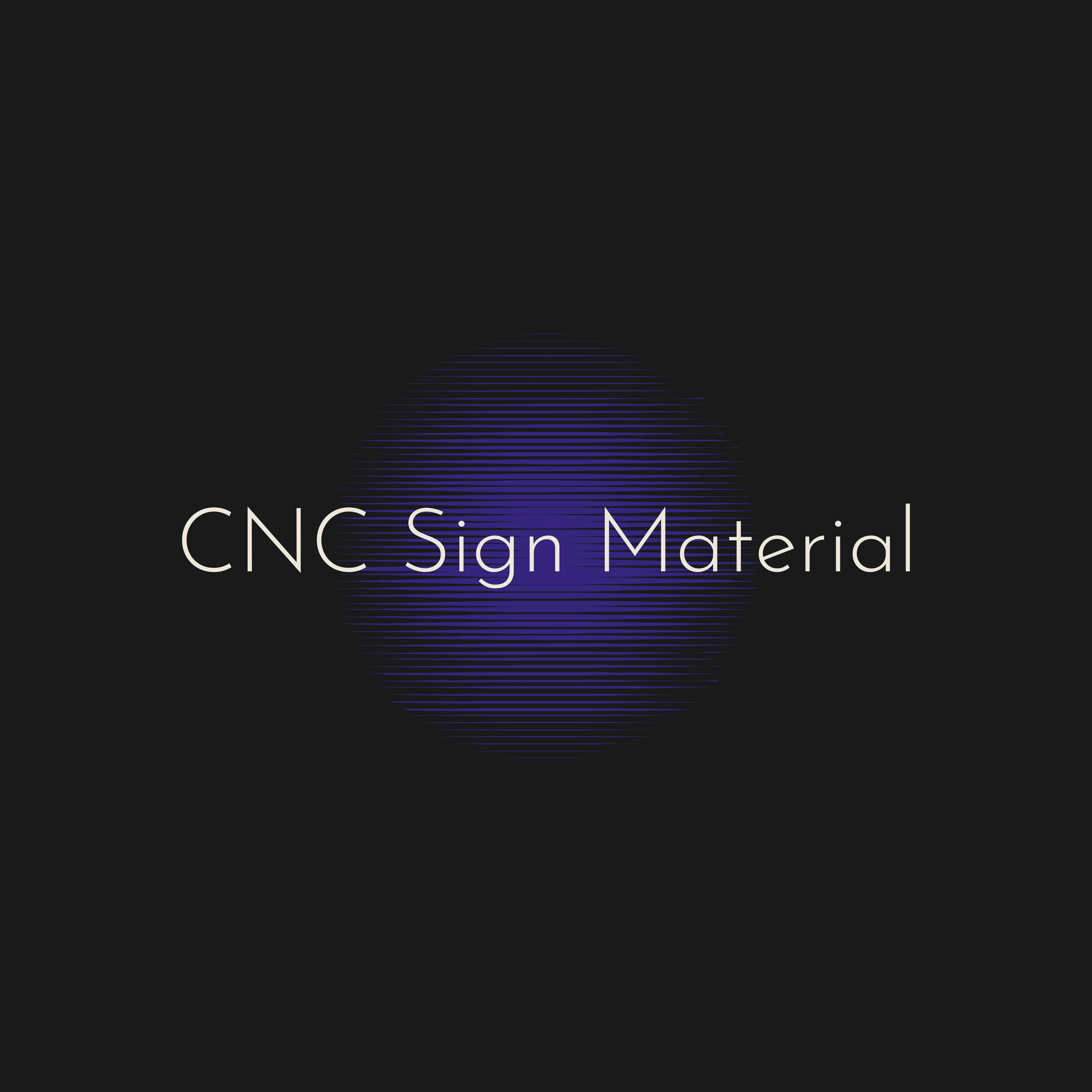 CNC Sign Material Logo
