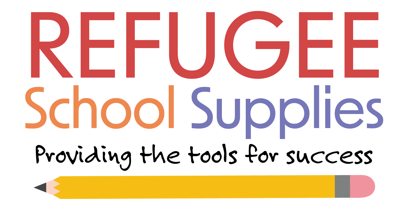 Refugee School Supplies Logo