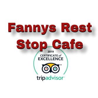 Fannys Rest Stop Cafe  Logo