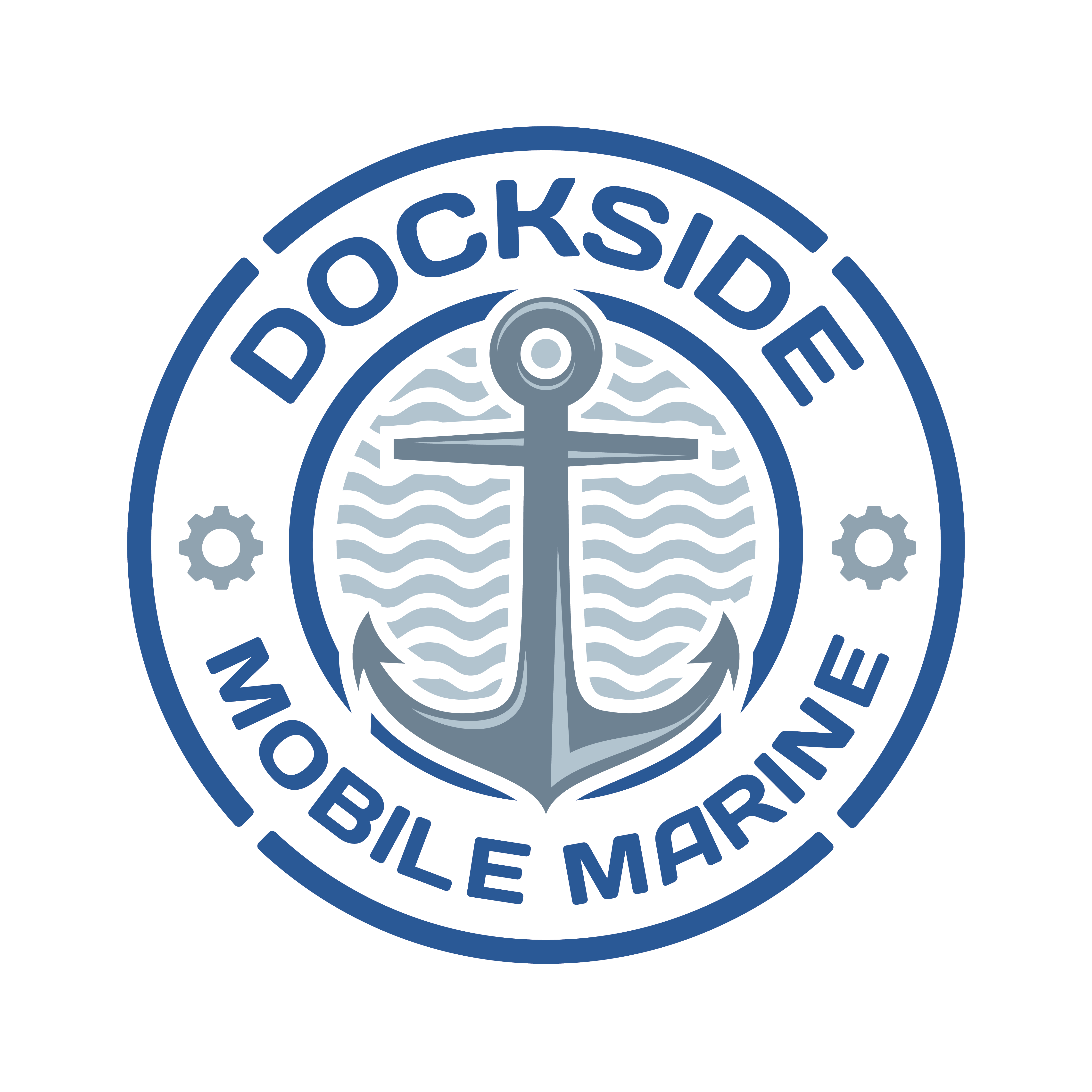 Dockside Mobile Marine Logo