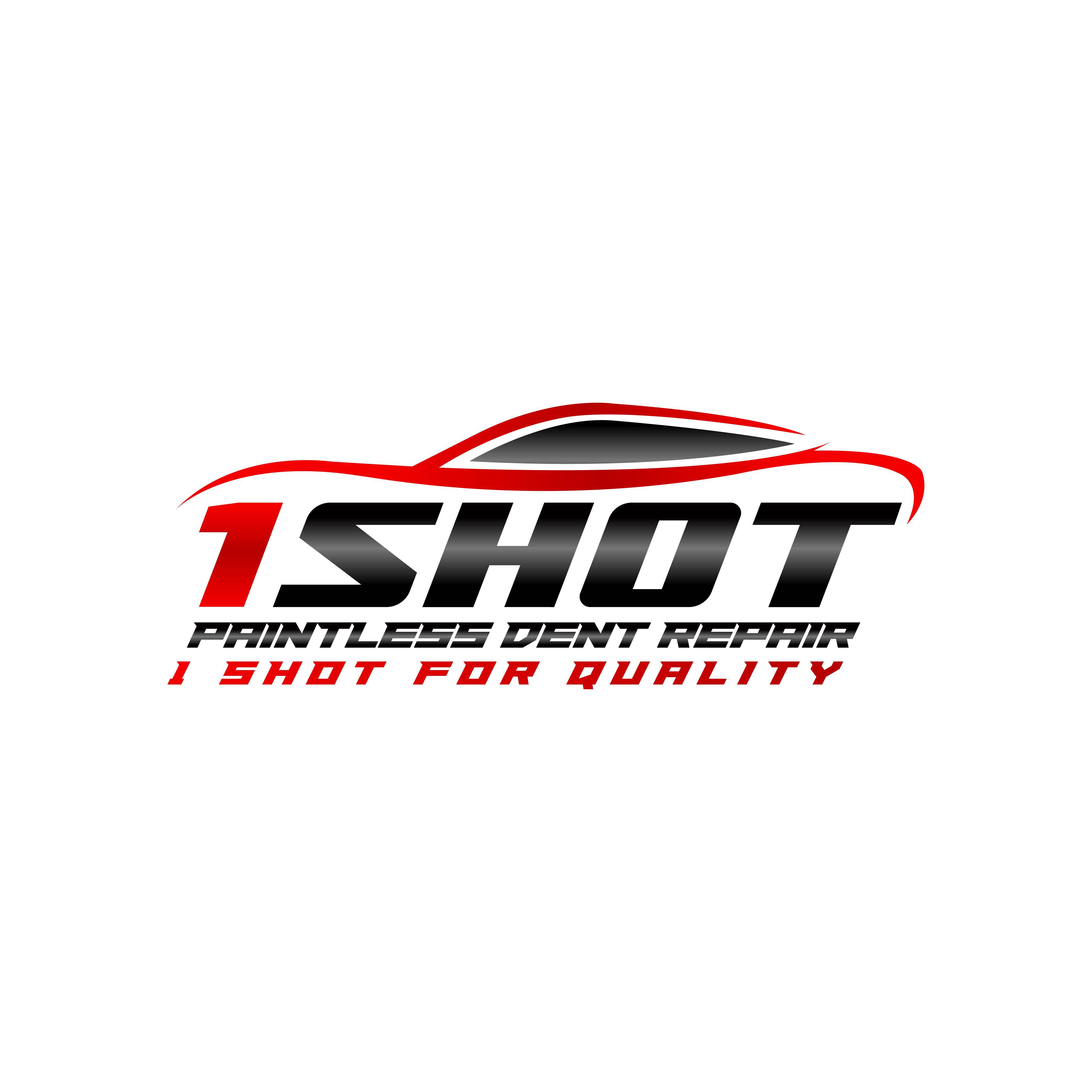 1 Shot Paintless Dent Repair Logo