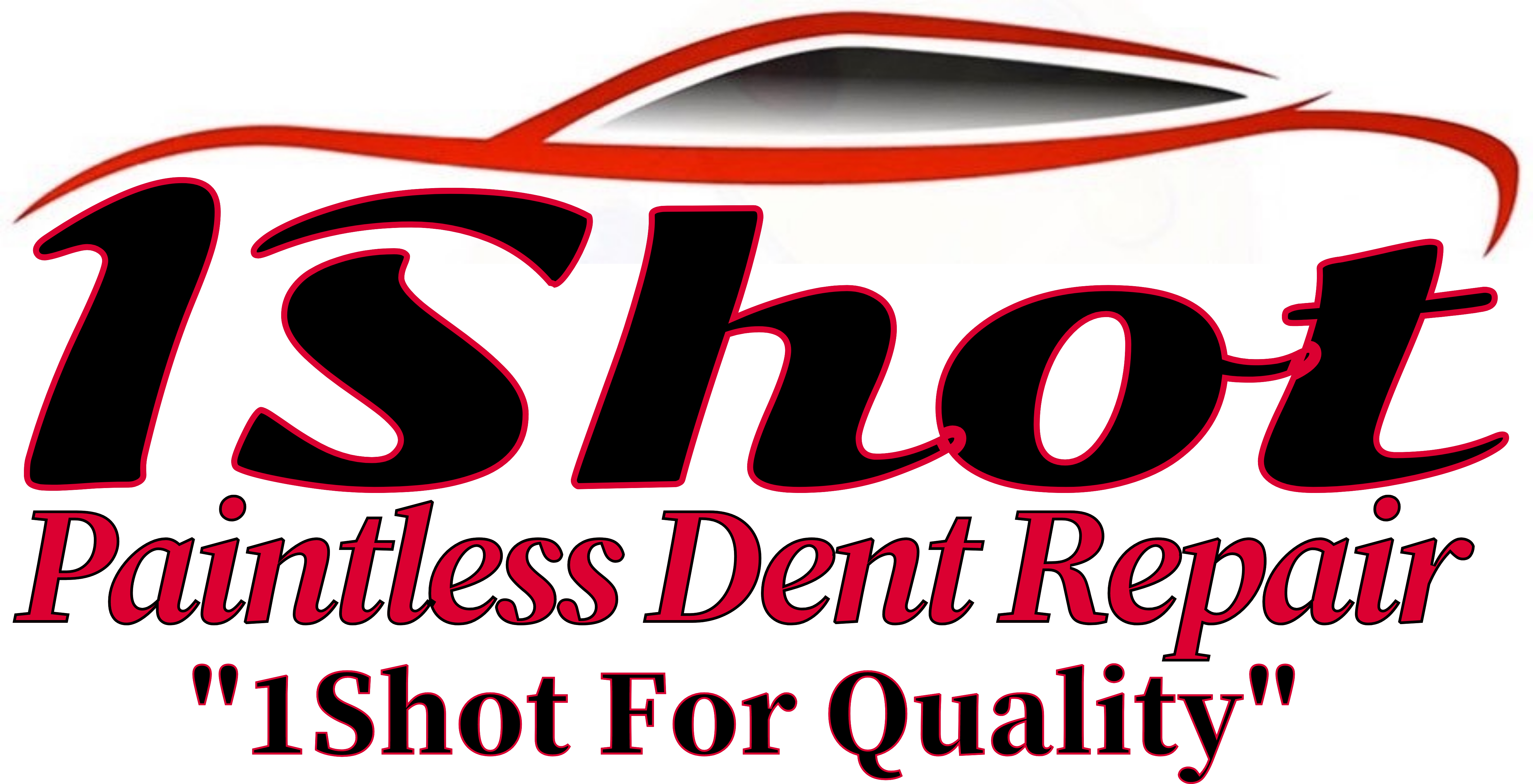 1 Shot Paintless Dent Repair Logo