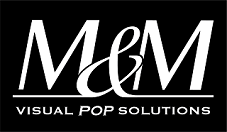 M&M Visual POP Solutions Logo