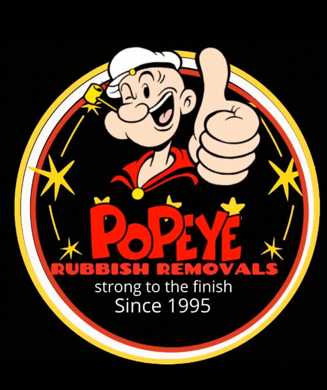 popeye rubbish removal Logo